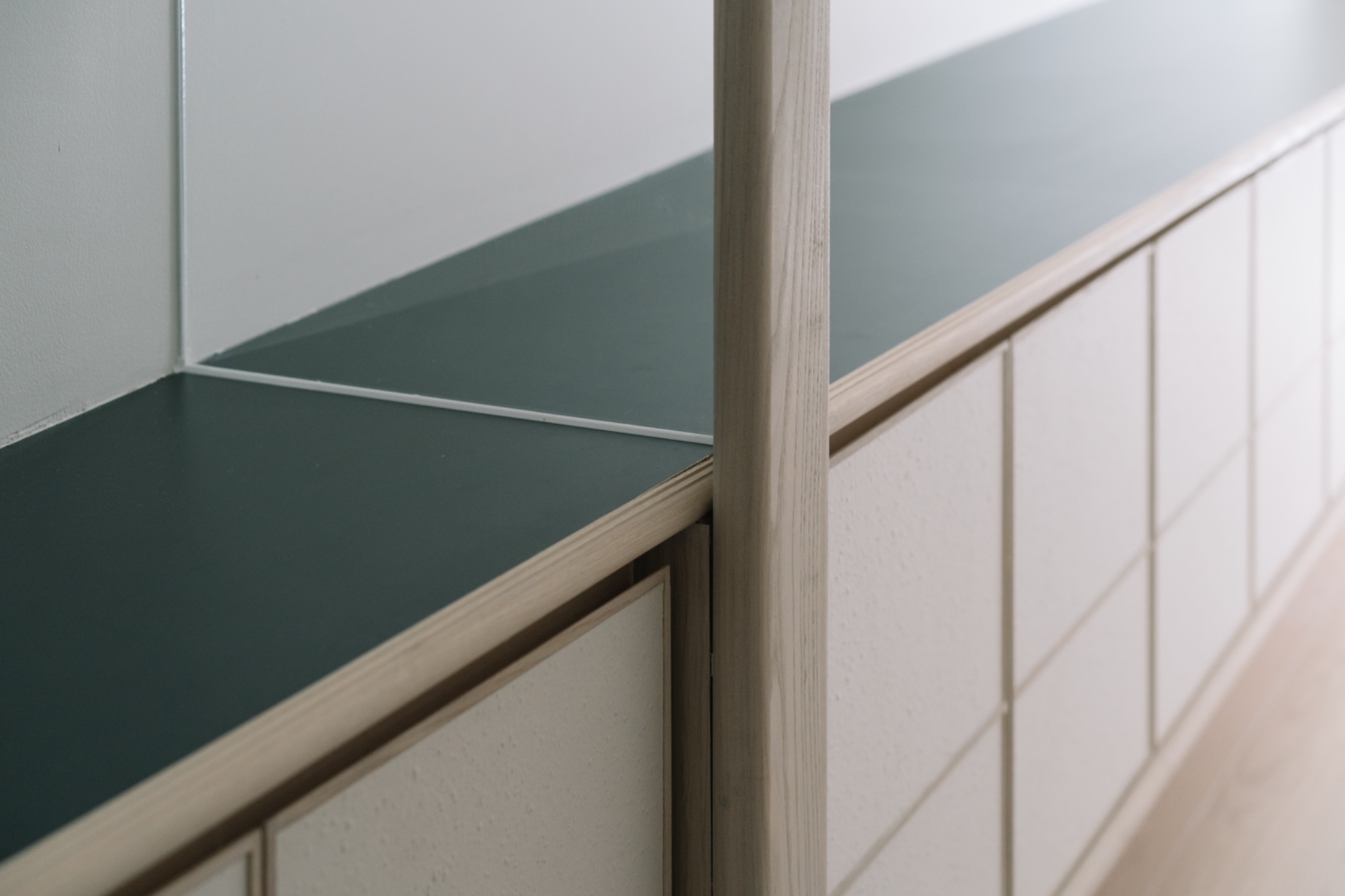 奈良生駒の北欧風庭屋住宅リノベーションドア