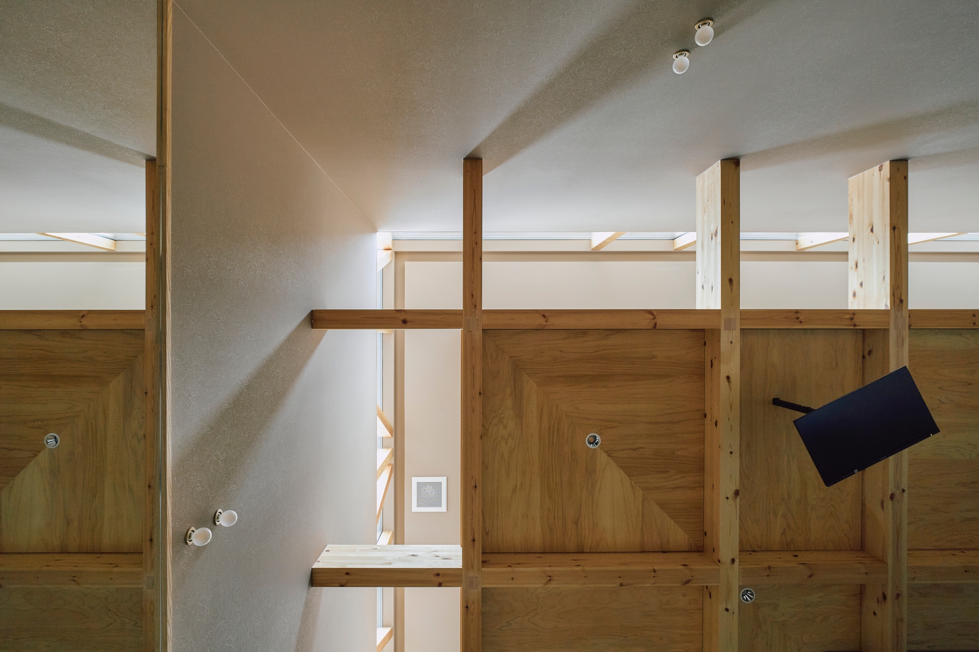 東大阪市石切の小児歯科の吹抜け